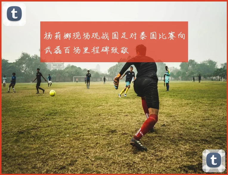 杨莉娜现场观战国足对泰国比赛向武磊百场里程碑致敬